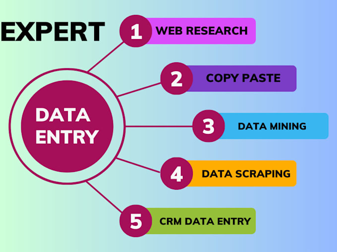 Gig Preview - Do accurate data entry