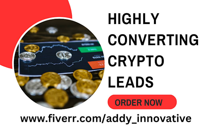 Gig Preview - Generate crypto leads forex investor cryptocurrency block chain web3 MLM leads