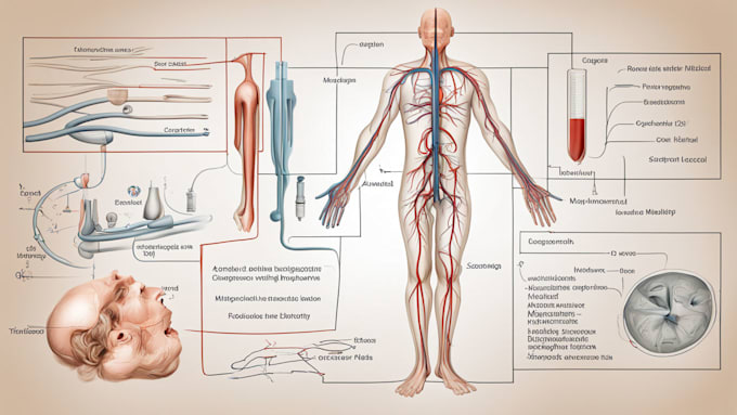 Gig Preview - Design scientific, medical, educational illustration for you