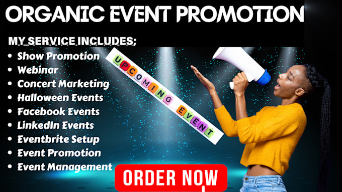 Gig Preview - Promote your event, webinar, halloween, linkedin event, concert, facebook event