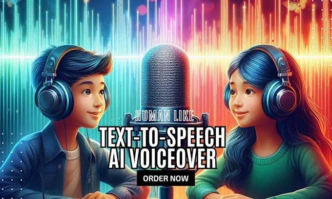 Gig Preview - Create real human like ai voice over text to speech by elevenlabs