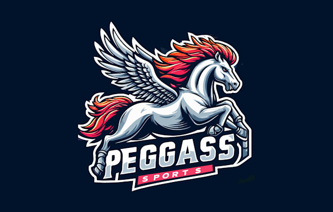 Gig Preview - Make a pegasus esports mascot logo for your brand