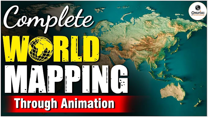 Bestseller - create eye catching geography and map thumbnails