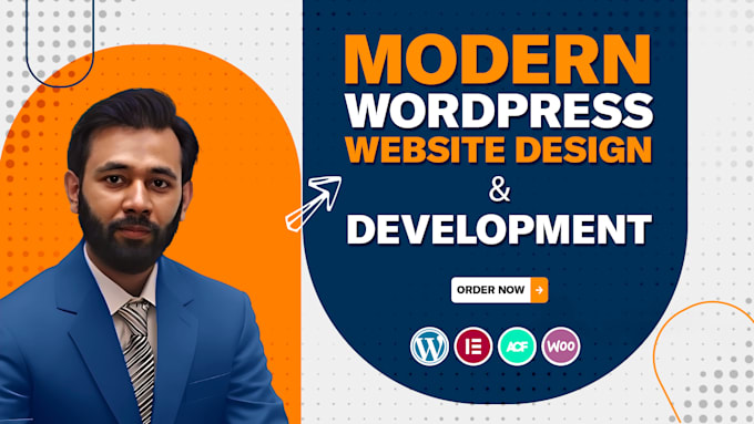 Gig Preview - Be your wordpress developer, website designer, and create wordpress website