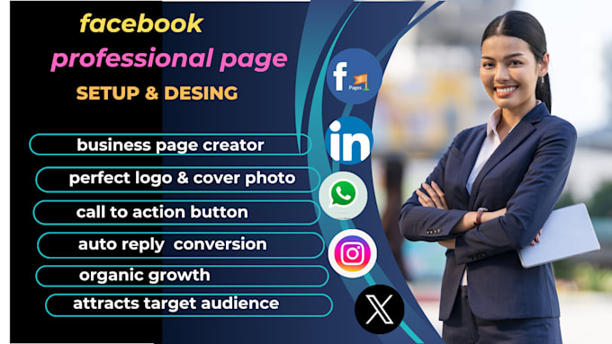 Bestseller - do professional facebook business page creator and setup