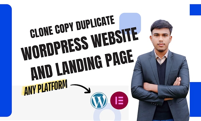 Gig Preview - Clone, copy, duplicate wordpress websites and landing pages