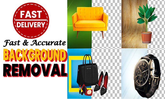 Gig Preview - Do fast and accurate background removal and images editing