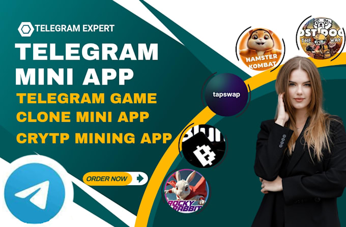 Gig Preview - Develop telegram based mini app and game