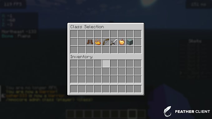 Gig Preview - Create a custom class for ur minecraft server