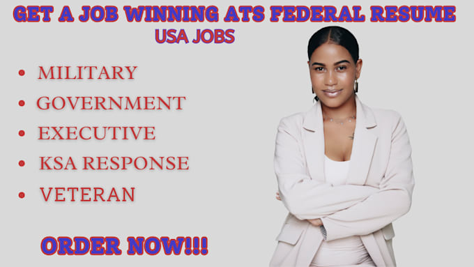 Gig Preview - Create a job winning federal resume that will land your dream job