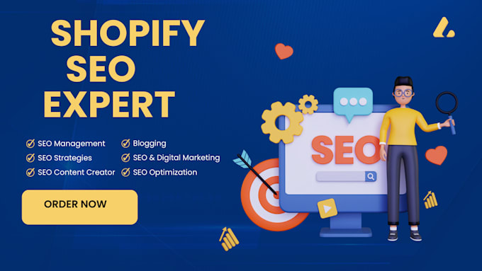 Gig Preview - Do complete shopify seo to increase website sales and rankings