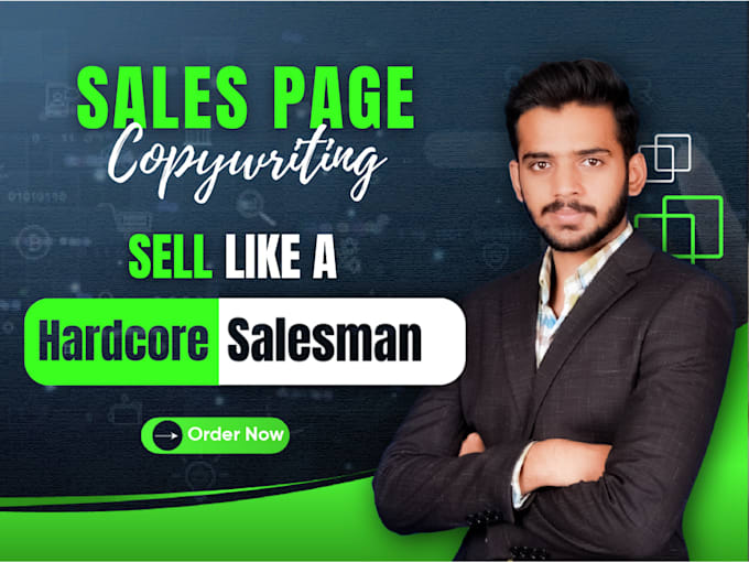 Gig Preview - Craft powerful, high converting sales copy for your landing and sales page