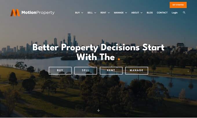 Gig Preview - Build property management website, property  website, real estate website