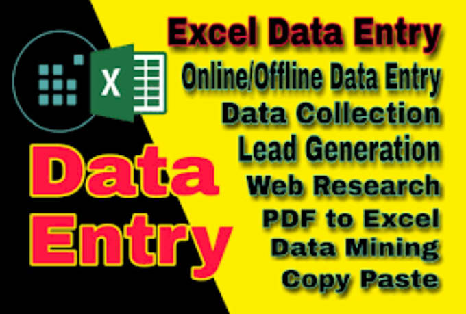 Bestseller - do perfect and accurate data entry work