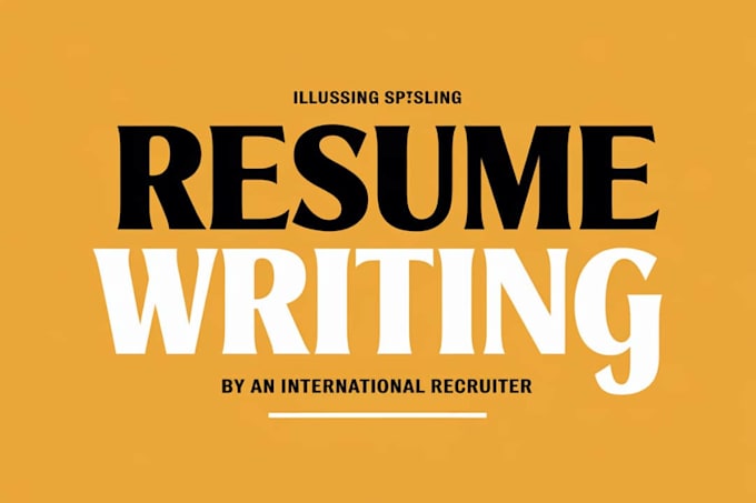 Gig Preview - Provide professional resume cv cover letter linked writing services