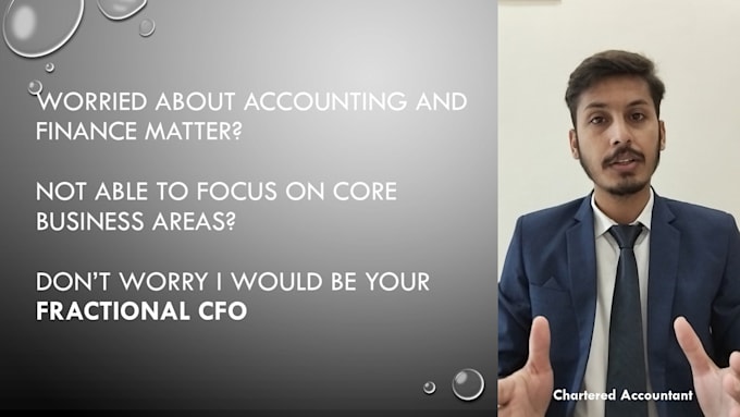 Gig Preview - Be your fractional cfo