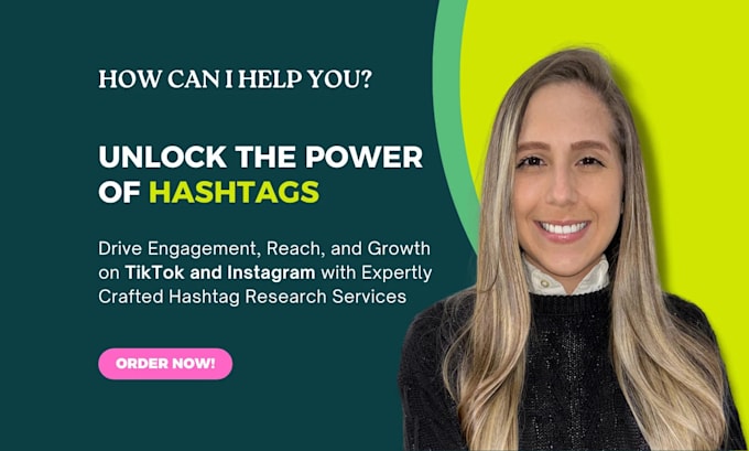 Gig Preview - Give you an effective tiktok and instagram hashtags strategy