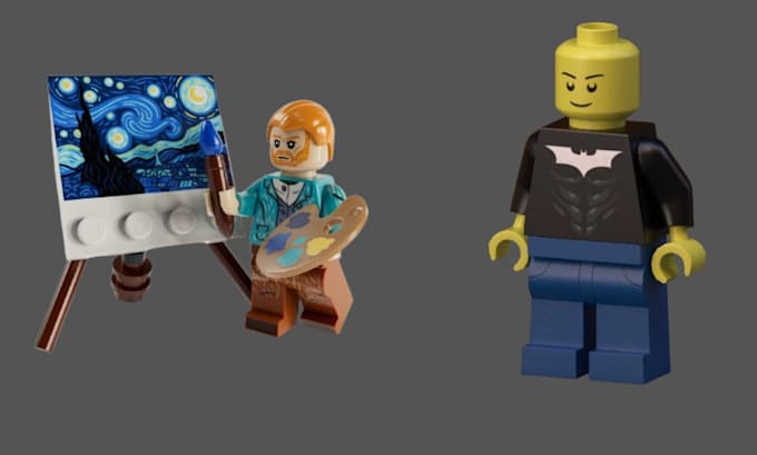 Gig Preview - Create custom 3d lego sfm animation lego animation for tiktok lego minifigure