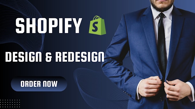 Gig Preview - Design shopify dropshipping store, redesign shopify store