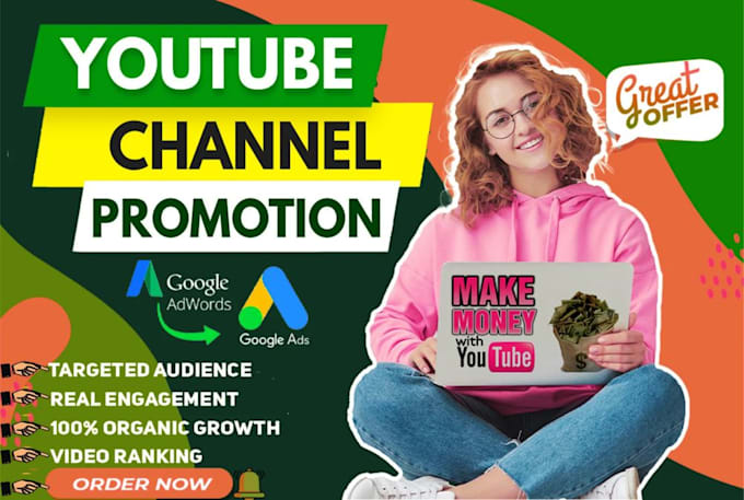 Gig Preview - Do fast organic youtube video promotion, organic promotion for channel growth