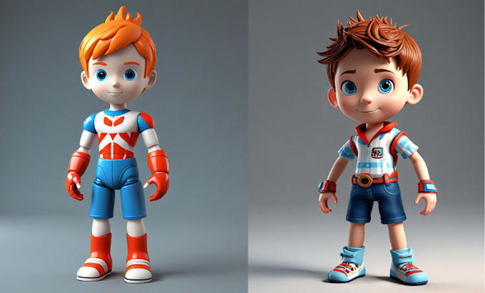 Bestseller - do 3d toy, action figure, 3d character, 3d doll , miniature for 3d printing