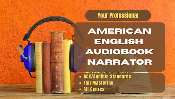 Gig Preview - Record a profitable audiobook for you and be your pro book narrator