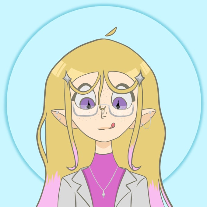 Bestseller - draw cartoon profile pic of you or your oc in my artstyle