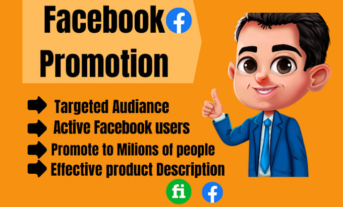 Gig Preview - Give facebook promotion service