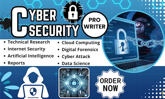 Gig Preview - Do cybersecurity report, technical writing, policy, journal, urgent paper, ebook