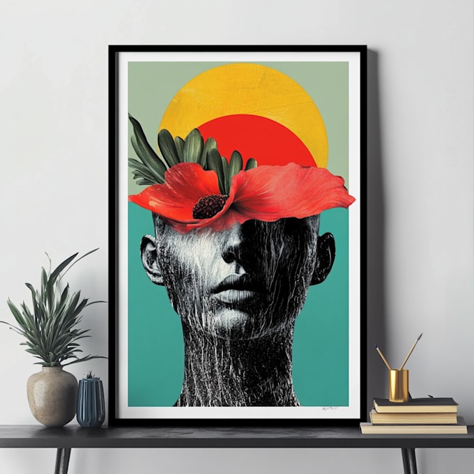 Gig Preview - Create custom ai generated art prints for your etsy shop