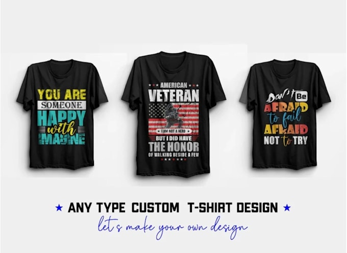 Gig Preview - Design custom t shirt and apparel for your brand