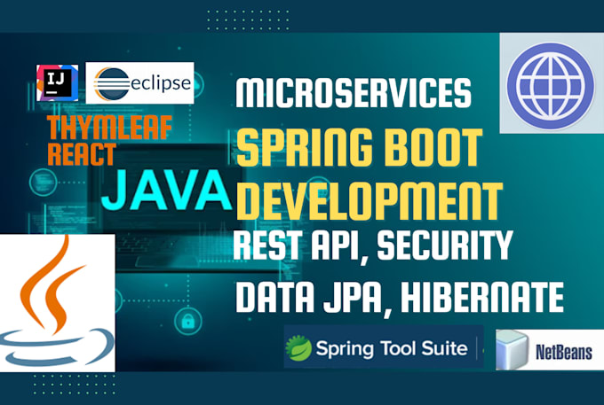 Gig Preview - Expert spring boot developer  scalable  secure high performance java apps