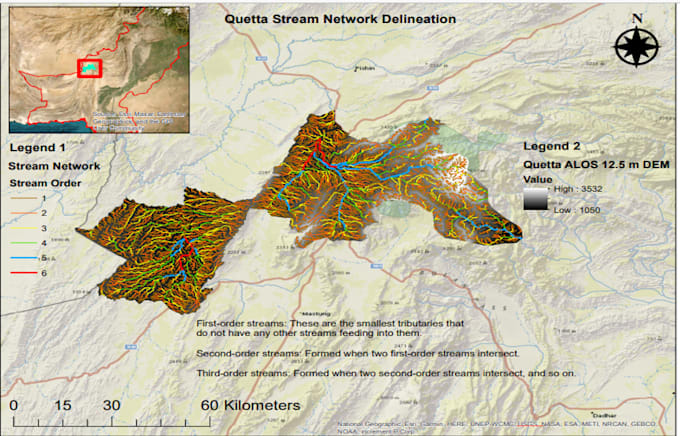 Gig Preview - Do gis mapping , analysis and digitization of any spatial data