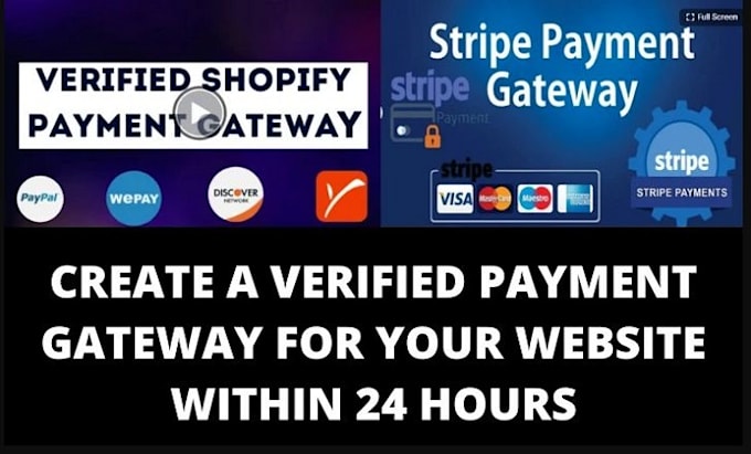 Gig Preview - Create and integrate paypal, stripe, shopify payment gateway on website