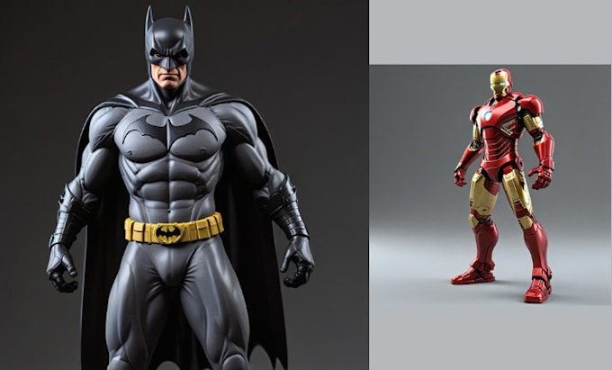 Gig Preview - Sculpt high quality 3d action figure,  character modeling stl for 3d printing