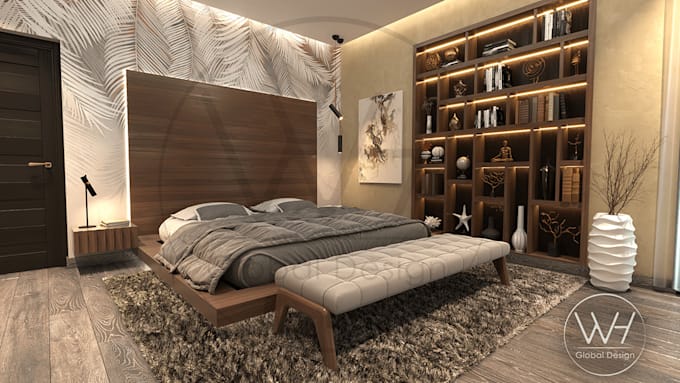 Gig Preview - Stunning 3d interior design visualizations for your space