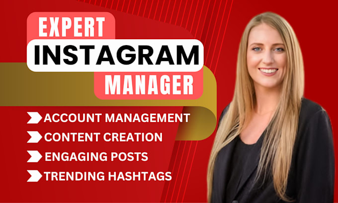 Gig Preview - Be your instagram marketing manager, content creator and promote your page