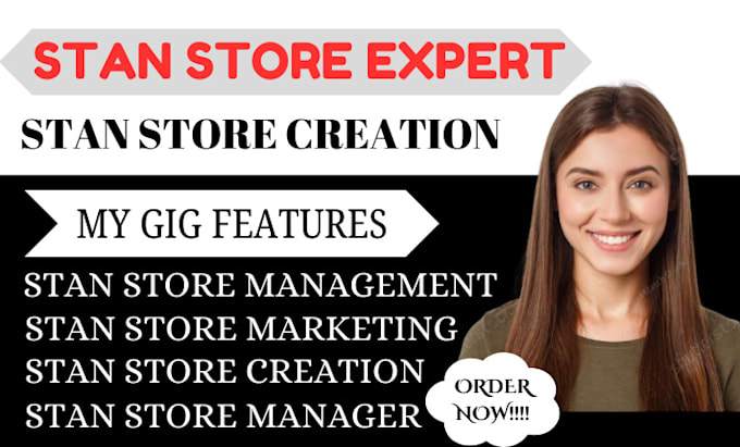 Gig Preview - Do stan store,stan store setup,stan store creation,stan store promotion