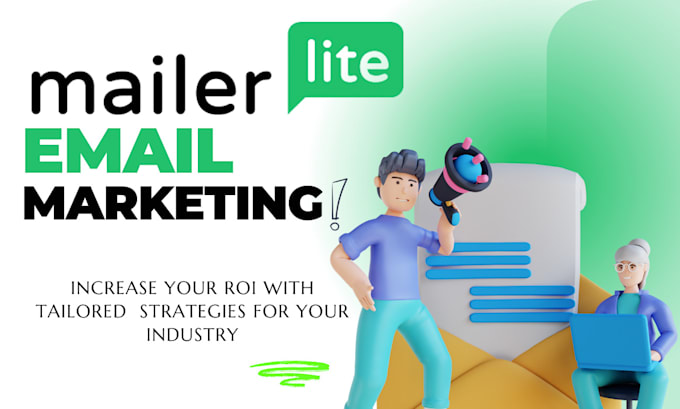 Gig Preview - Mailerlite email campaign landing page email automation email marketing