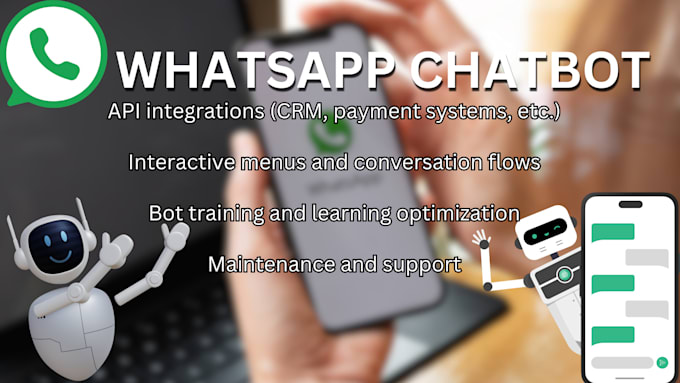 Gig Preview - Do whatsapp business chatbot openai meta api integration manychat bot botpress