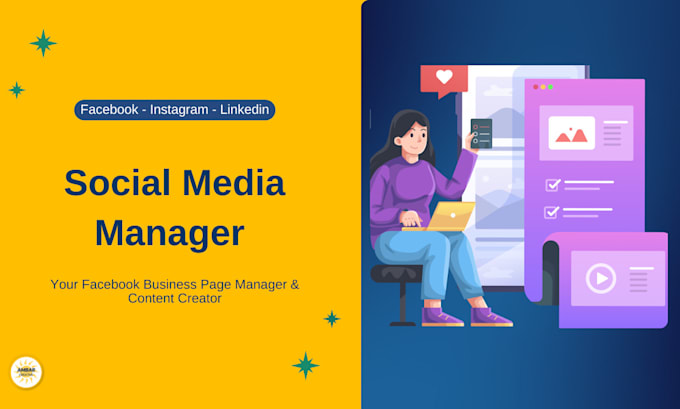 Bestseller - be your facebook business manager and content creator