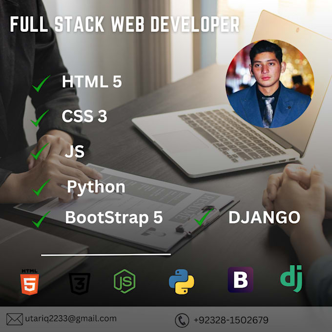 Bestseller - be your full stack web developer in django and python