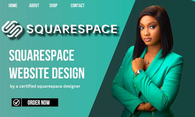 Gig Preview - Squarespace website design squarespace website redesign squarespace development