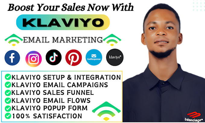 Gig Preview - Set up high converting klaviyo email marketing automation