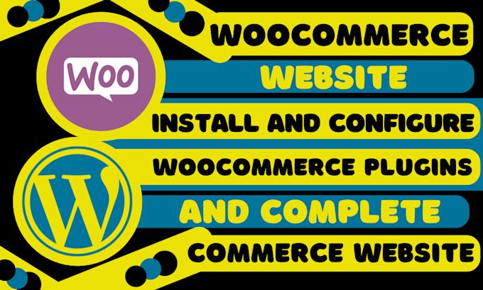 Gig Preview - Install and configure woocommerce plugins and create website into wordpress