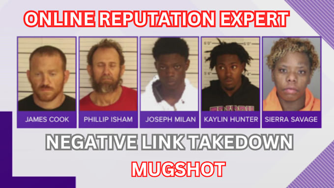 Gig Preview - Render sitejabber reputation repair for brands remove negative link ORM mugshot