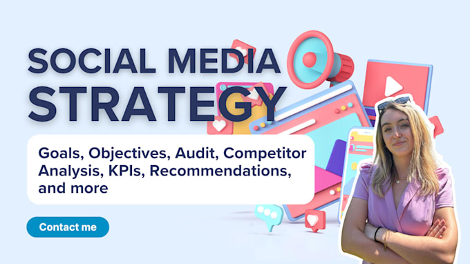 Gig Preview - Create a successful social media strategy