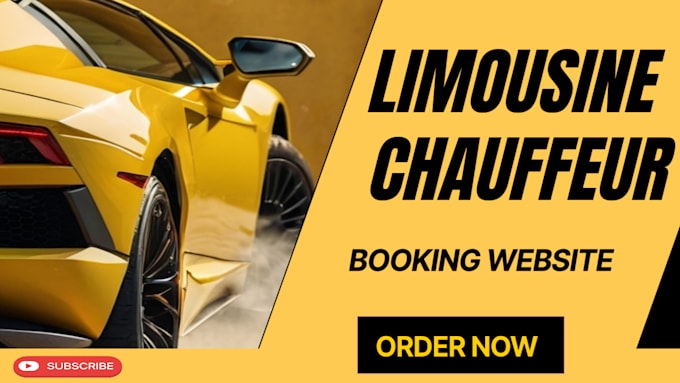 Bestseller - do limousine website chauffeur website taxi booking website for your business