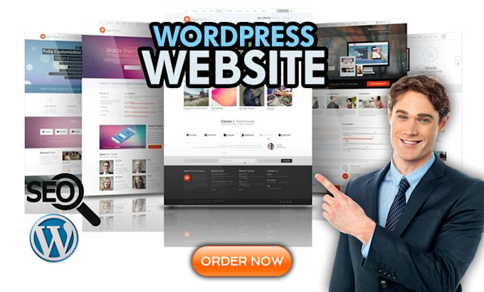 Gig Preview - Build SEO optimized wordpress websites with mobile responsiveness