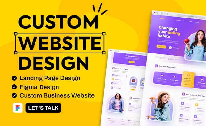 Gig Preview - Design high converting, responsive UI landing pages for saas, startups